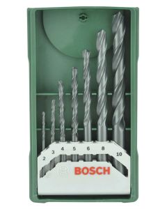 Metal drill bit, Bosch, 2-10 mm, 7 cope