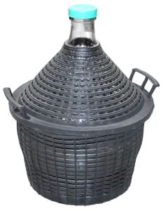 Glass Decanter 10 L with plastic storage