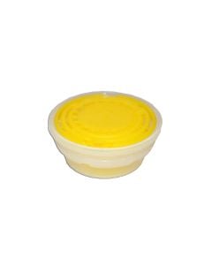 Tape plastike, per kontenitor, 5-10 lt, verdhe-bardhe
