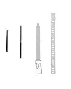 Fashete metalike per tuba bardhe 8-14cm