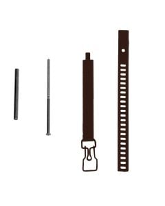 Fashete metalike per tuba kafe 8-14cm
