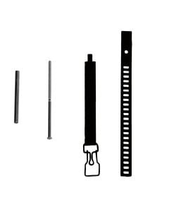 Fashete metalike per tuba zeze 8-14cm