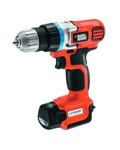 Vidator me bateri, Black&Decker, BDCDD12-QW, 10.8 V, 0-550 rpm