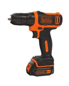 Vidator me bateri, Black&Decker, BDCD12-QW, 10.8 V, 0-550 rpm