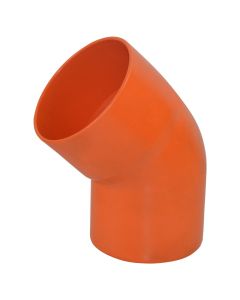 Elbow, PVC, Ø80mmx45°