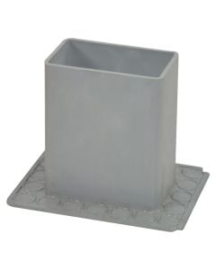 Discharge terrace, PVC, 100x60mm