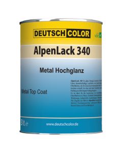 Boje vaji, Alpen Lack 340, 0.75L, blu e ndezur