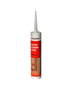 Silikon sanitare Acetat-basic, transparent 280 ml