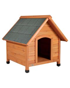 Kennel for dog, Trixie, 96 x 105 x 112 cm, pine, with red roof