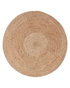 Circular Rug Siba, jute, beige, Dia. 160 cm