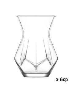 Alya tea saucer (PC6), glass, transparent, 165 cc, Dia. 6.1 x H 9.5 cm