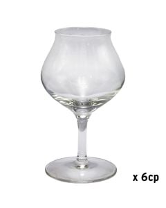 Rhum glass, glass, transparent, 170 cc, Dia. 7.5 x H 12.7 cm