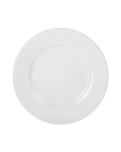 Everyday dessert plate, porcelain, white, Dia. 19 x H 1.6 cm