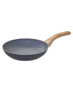 Induction pan with non-stick coating, aluminium/bakelite, grey, Dia. 24 x  H. 7.6 cm