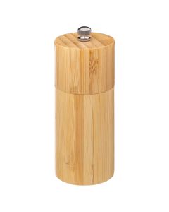 Salt/pepper mill, bamboo, natural, Dia. 5  x  H. 13.3 cm