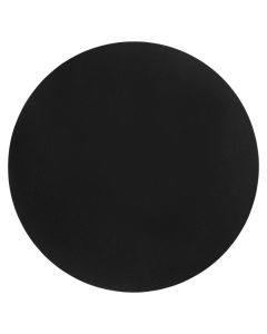 Tablecloth, PVC, black, Dia. 38  x  H. 0.18 cm