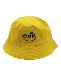 Kapele verore me emoji, pambuk, ngjyre e bardhe smile, mase universale