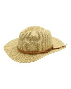 Kapele plazhi unisex, poliester, ngjyre natyrale