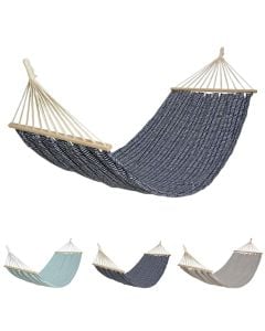 Lekundese Hammock, poliester, ngjyra te ndryshme, L100xW200xH3 cm