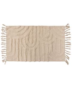 Rrugicë, 50% jute & 50% pambuk, natyrale/e fildishtë, 50x80 cm