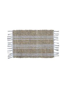 Rug, 100% sea grass, beige, 33x47 cm