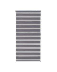 Grilë zebra DUOLUX, 100% poliestër, gri, 80x180 cm