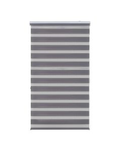 Grilë zebra DUOLUX, 100% poliestër, gri, 100x180 cm