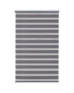 Grilë zebra DUOLUX, 100% poliestër, gri, 140x250 cm