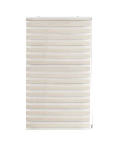 Grilë zebra DUOLUX, 100% poliestër, bezhë, 140x250 cm