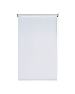 Grilë rollon kundradielli NIGHT, 100% poliestër, e bardhë, 100x180 cm