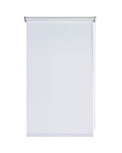 Grilë rollon kundradielli NIGHT, 100% poliestër, e bardhë, 100x250 cm