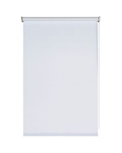 Roll blind blackout NIGHT, 100% polyester, white, 120x250 cm