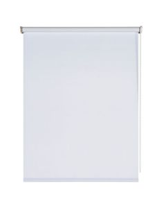 Roll blind blackout NIGHT, 100% polyester, white, 140x250 cm