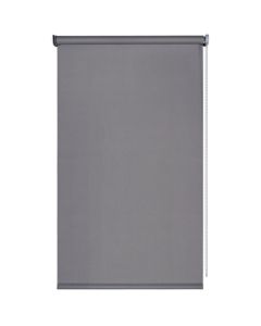 Roll blind blackout NIGHT, 100% polyester, grey, 100x180 cm