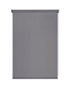 Roll blind blackout NIGHT, 100% polyester, grey, 120x250 cm