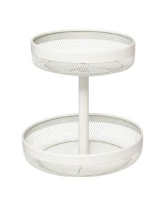Mayaj 2-tier fruit basket, steel
, beige, 
Dia. 30x31 cm