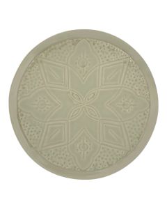 Pjatë servirije Sienna, qeramike, jeshile, Dia. 27.5x2.5 cm
