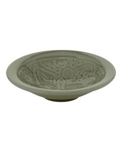 Bowl Sienna, ceramic (faience)
, green, 
Dia. 15x4 cm