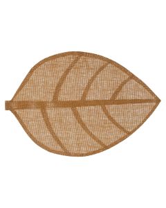 Placemat, paper, brown, 50x33 cm