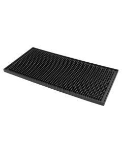 Bar mat, TPE, black, 30x15x H 1 cm