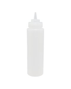 Holder for ketchup/mayonnaise/mustard, plastic, white, 650 ml / Dia. 7x H 25.3 cm