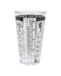 Cocktail Shaker, polycarbonate, transparent, black, Dia. 8.7 cm x H 14.5 cm, 750 ml