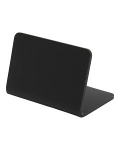 Blackboard, acrylic, black, 7.5 x 7.5 x H5 cm
