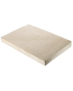 Pallet seat cushion, cotton/cotton filling, beige/light grey, 120 x 80 cm