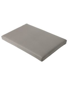 Pallet seat cushion, cotton/cotton filling, beige/light grey, 120 x 80 cm
