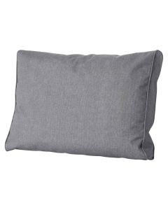 Pallet support cushion, cotton/cotton filling, grey, 60x40 cm