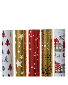 Leter paketimi me motive Christmas, L150xH70 cm