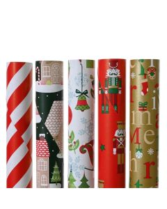 Leter paketimi me motive Christmas, L500xH70 cm