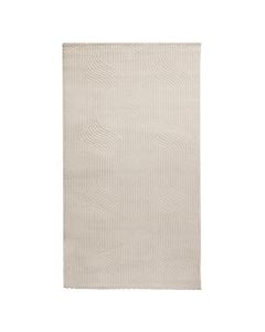 Tapet Karsu, polipropilen/hitset, e bardhë, 160x230 cm
