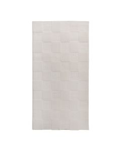 Rug Urban, 100% polyester, cream/grey, 80x150 cm
